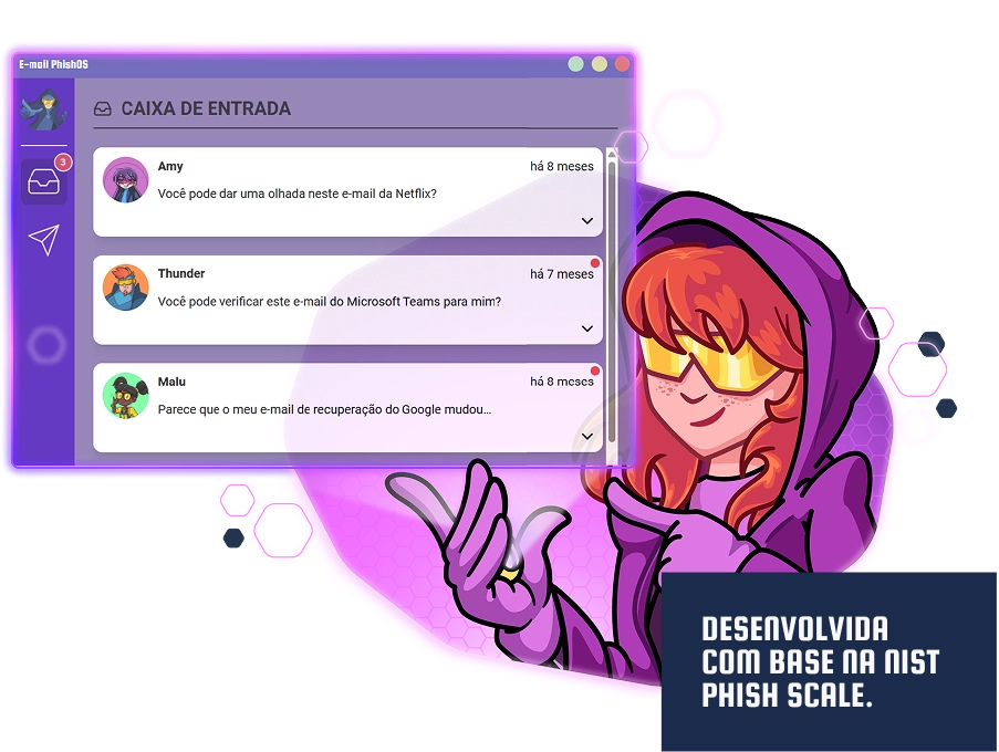 PhishOS Simulador de Phishing Gamificado ()